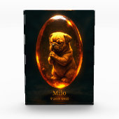 English Bulldog Memorial  Photo Block フォトブロック (正面)