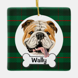 English Bulldog Ornament セラミックオーナメント