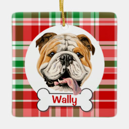 English Bulldog Ornament セラミックオーナメント