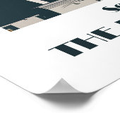 English Coast 1920s-スタイルレトロポスター ポスター (角)