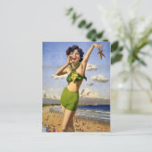 English Coast Vintage Travelはがき ポストカード (スタンド正面)