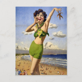 English Coast Vintage Travelはがき ポストカード