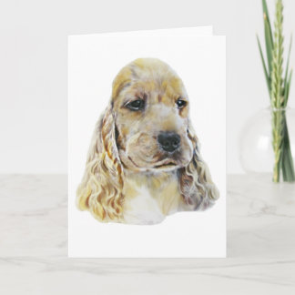 English Cocker Spaniel シーズンカード