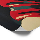 English Cocker Spaniel Astronaut Poster, English ポスター (角)