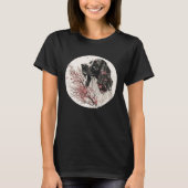 English Cocker Spaniel Cherry Blossom Dog Breed Ja Tシャツ (正面)