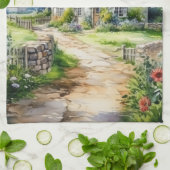 English Cottage キッチンタオル (折り畳み)