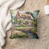 English Cottage クッション (ブランケット)