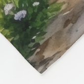 English Cottage フリースブランケット (角)