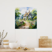 English Cottage ポスター (キッチン)