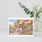English Cottage Vintage Postcard ポストカード (スタンド正面)