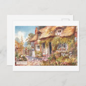 English Cottage Vintage Postcard ポストカード (正面/裏面)