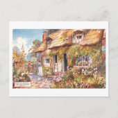 English Cottage Vintage Postcard ポストカード (正面)