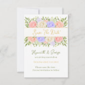 English Country Garden Save The Date (正面)