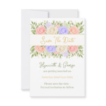 English Country Garden Save The Date