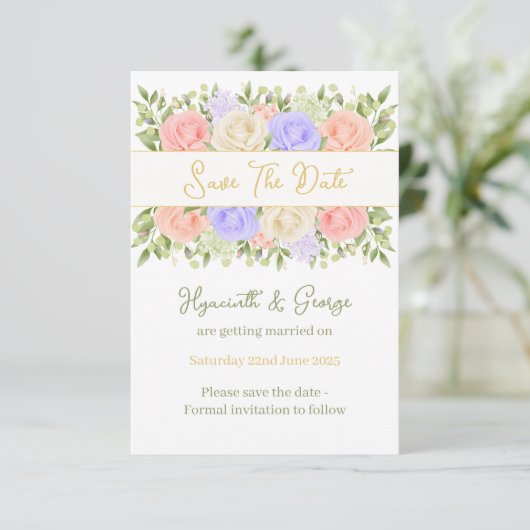 English Country Garden Save The Date (スタンド正面)