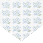 English Country Muster mit Vergissmeinnichtblumen テーブルクロス (アングル)