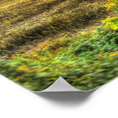 English Country Road Landscape HDRフォトプリント ポスター (角)