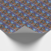 English Foxhound Dogs Trick-or-Treating Halloween  ラッピングペーパー (角)