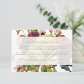 English Gardenヴィンテージバラ結婚のエンクロージャカード エンクロージャーカード (スタンド正面)