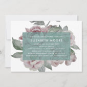 English Garden Bridal Shower Invitation | Jade 招待状 (正面)