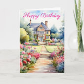 English Garden Landscape カード (正面)