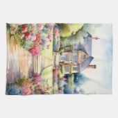 English Garden Landscape キッチンタオル (横)