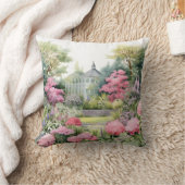 English Garden Landscape クッション (ブランケット)
