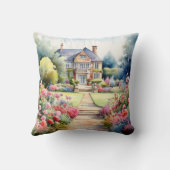 English Garden Landscape クッション (裏面)