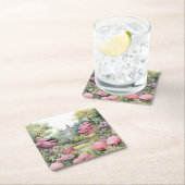 English Garden Landscape スクエアペーパーコースター (インサイチュ)