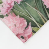 English Garden Landscape フリースブランケット (角)