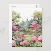 English Garden Landscape ポストカード (正面/裏面)