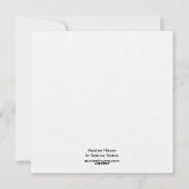 English Garden Noteカード シーズンカード (裏面)