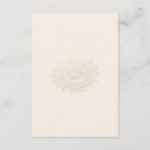English Hindi Bilingual Wedding Enclosure Card エンクロージャーカード (裏面)