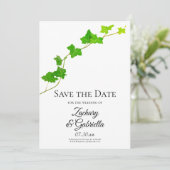 English Ivy Wedding Save the Date セーブザデート (スタンド正面)