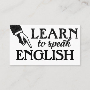 English Language Lessons名刺 名刺