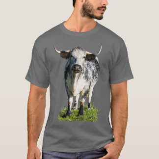 English Longhorn Cow  Tシャツ