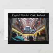 English Market、Cork、アイルランド ポストカード (正面/裏面)