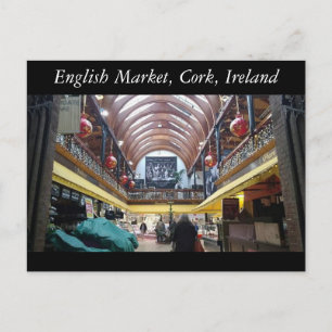 English Market、Cork、アイルランド ポストカード