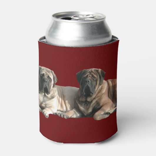 English Mastiff Freunde 缶クーラー (缶正面)
