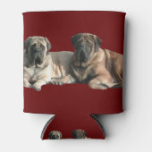 English Mastiff Freunde 缶クーラー (正面)