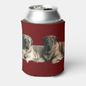 English Mastiff Freunde 缶クーラー (缶裏面)