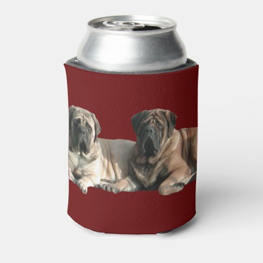 English Mastiff Freunde 缶クーラー (缶裏面)