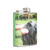 English Mastiff gutes Gefühl フラスク (右)