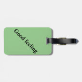 English Mastiff gutes Gefühl  ラゲッジタグ (裏面横)