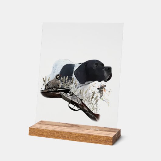 English Pointer  アクリルサイン (傾斜)