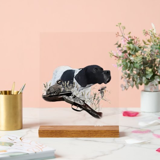 English Pointer  アクリルサイン (ウェディング)