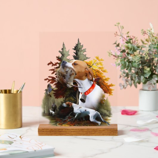 English Pointer  アクリルサイン (ウェディング)