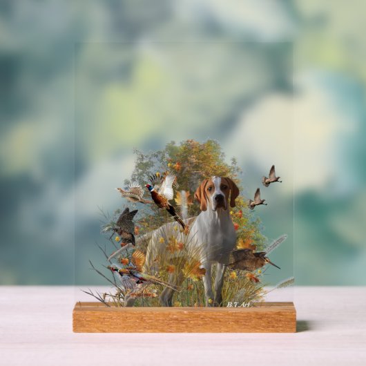 English Pointer  アクリルサイン (ニュートラル)