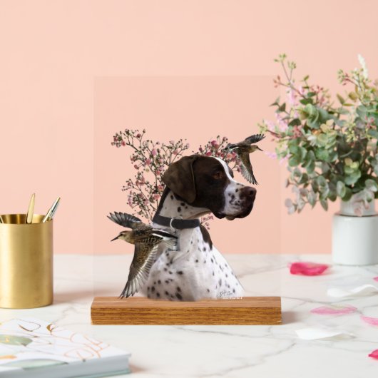 English Pointer  アクリルサイン (ウェディング)