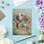 English Pointer  アクリル招待状 (インサイチュ (ウェディング))